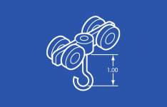 Industrial Trolley Steel Wheels